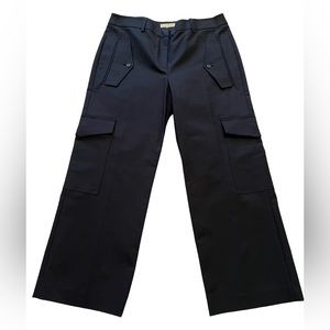 Michael Kors COLLECTION Black Cargo Style Pant 10 NEW